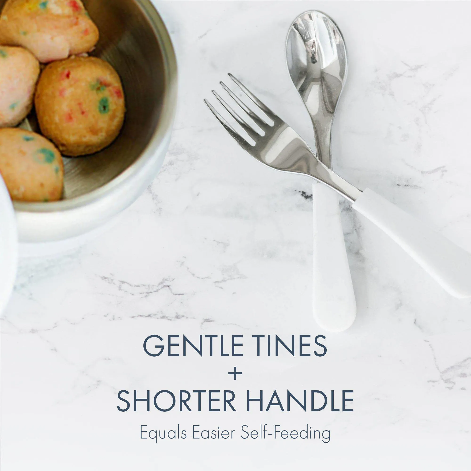 Avanchy Stainless Steel Baby Fork Single