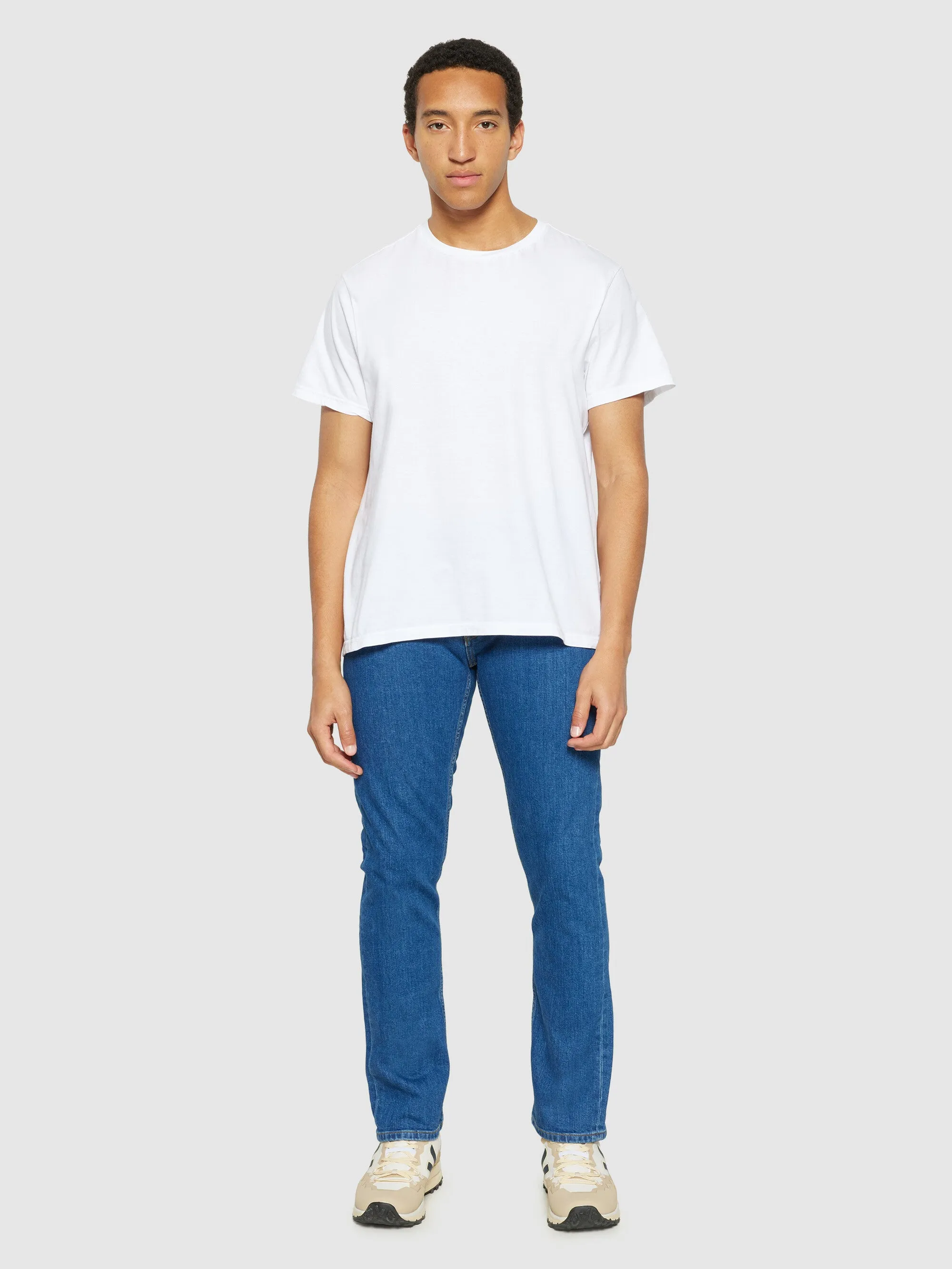 CHUCK regular denim jeans mid blue - GOTS/Vegan - Medium Blue