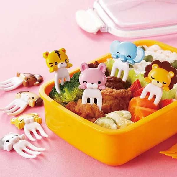 Cute Baby Animal Food Pick Forks