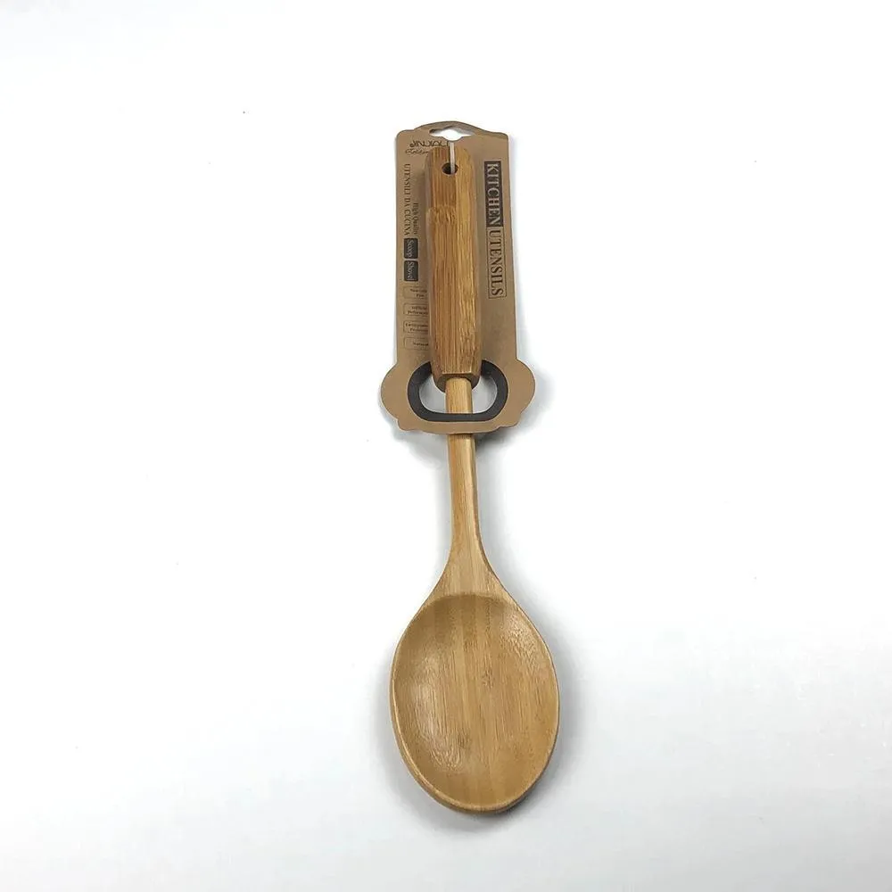 Wooden Cooking Spoons And Spatulas - Jinjiali Golden Bamboo